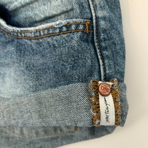 One Teaspoon Bandits Denim Shorts Size 28 - Picture 6 of 13